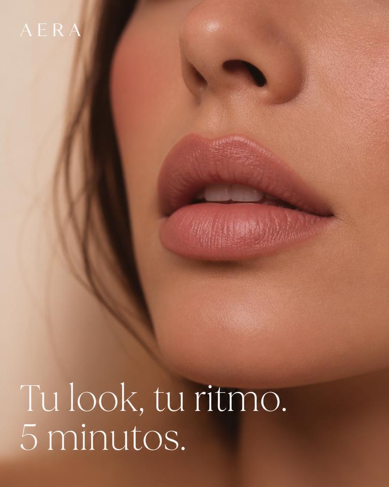 Historia generada por Pulzo para Aera Cosmetics: rutina exprés